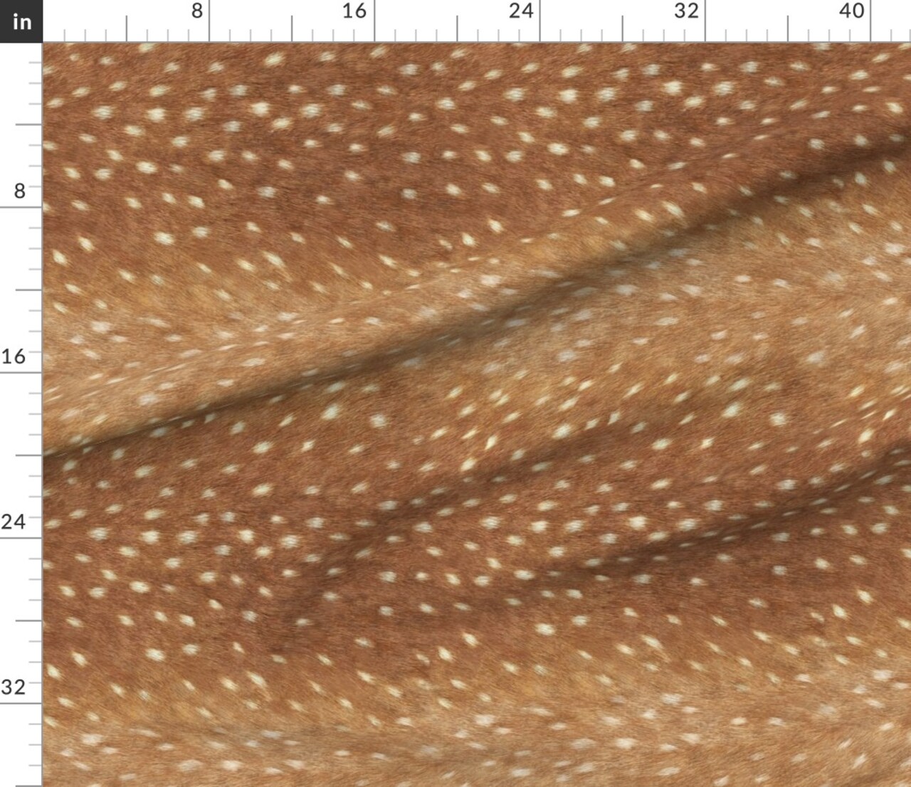 Various Fabrics by the Yard or Fat Quarter Soft Deer Hide Spring Fawn Railroad Skin Animal Willow Custom Printed Fabric by Spoonflower